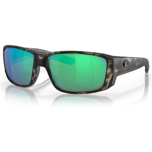 Costa tuna alley pro mirrored polarized sunglasses trasparente green mirror 580g/cat2 donna