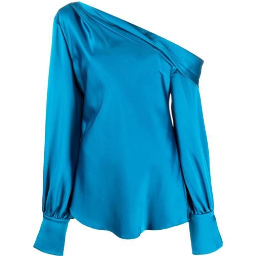 Simkhai top alice con spalle scoperte - blu