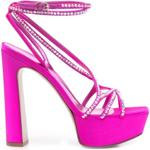 Le Silla sandali con strass belen - rosa