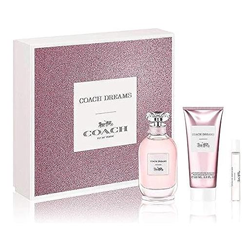 COACH coach dreams eau de perfume spray 90ml set 3 piezas 2020 270 ml