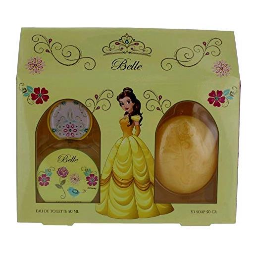Disney princess set regalo di bellezza per il bagno - belle - Disney princess - 480 ml