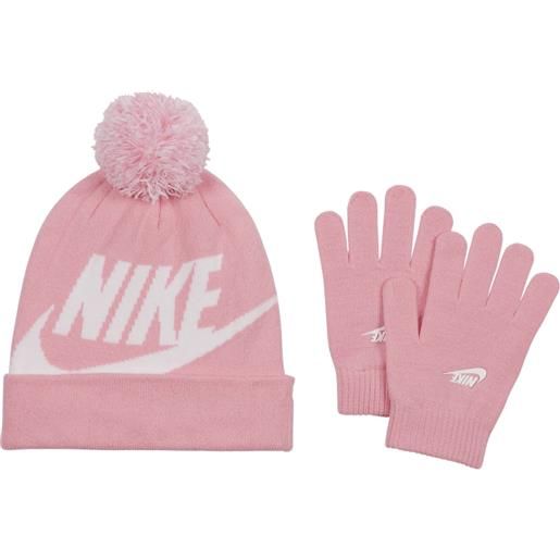 NIKE nan swoosh pom beanie glv set berretto guanti da bambini