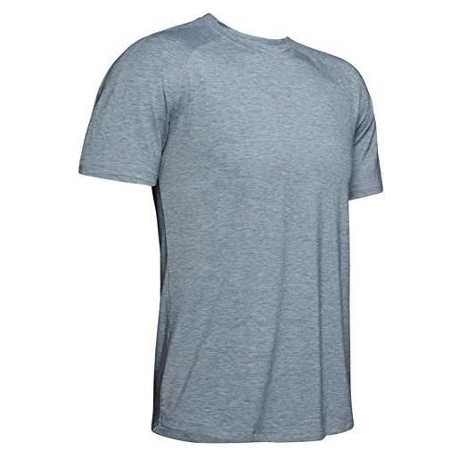 Under Armour athlete recovery travel maglietta a maniche corte, uomo, grigio, lg