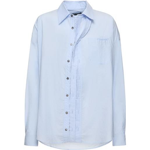 Y/PROJECT camicia regular fit in misto cotone