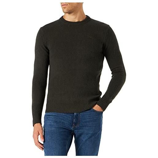 Schott NYC pllance1 maglione pullover, black, medium uomo