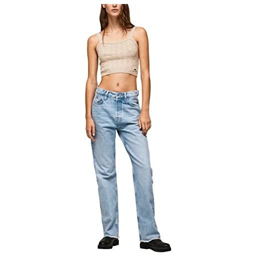 Pepe Jeans robyn, jeans donna, blu (denim-di4), 34w / 32l