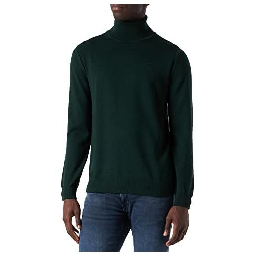 G-STAR RAW men's premium core turtle knit, verde (laub d21367-b692-4287), s
