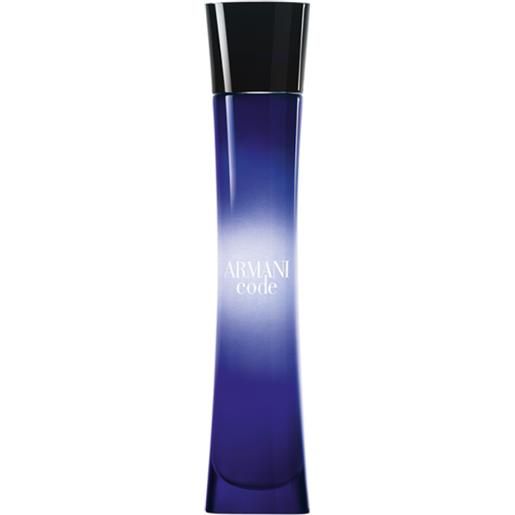 Armani code eau de parfum 75 ml - -