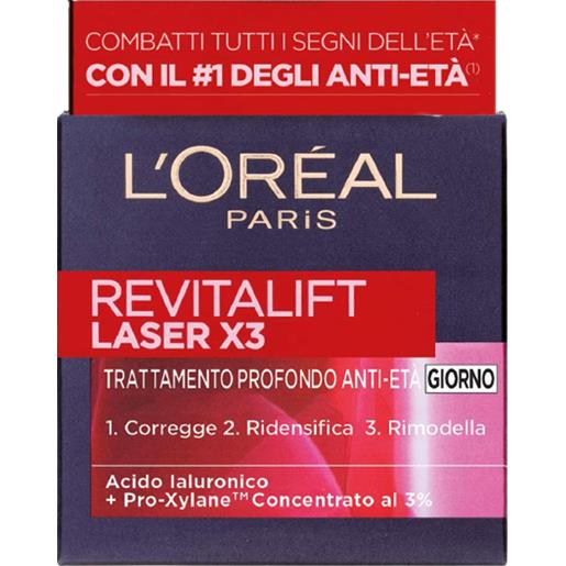 L'Oréal Paris revitalift laser x3 trattamento profondo anti-età 50 ml - -
