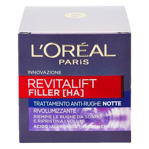 L'Oréal Paris revitalift filler [ha] trattamento anti-rughe notte 50 ml - -