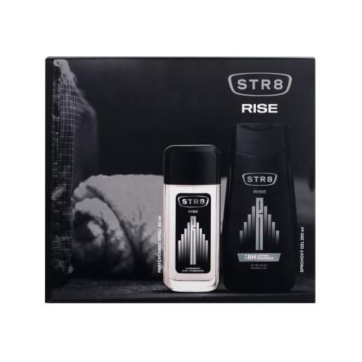 STR8 rise cofanetti deodorante 85 ml + gel doccia 250 ml per uomo