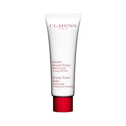 Clarins beauty flash balm crema viso idratante di bellezza, 50 ml