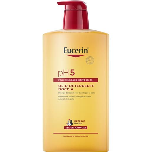 Eucerin olio detergente doccia ph5 1l