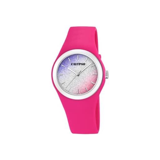 Calypso watches orologio analogico quarzo donna con cinturino in plastica k5754/5