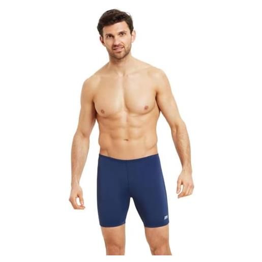 Zoggs cottesloe mid jammer costume a slip, navy, 32 uomo