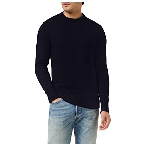 Schott NYC pllance1 maglione pullover, navy, 3xl uomo