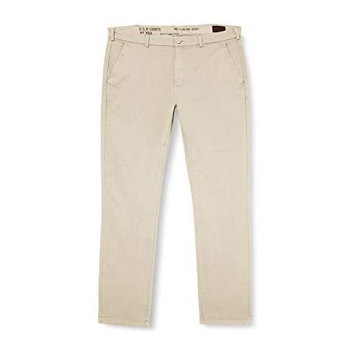 Schott NYC trjo70 pantaloni, mastice, 28 uomo