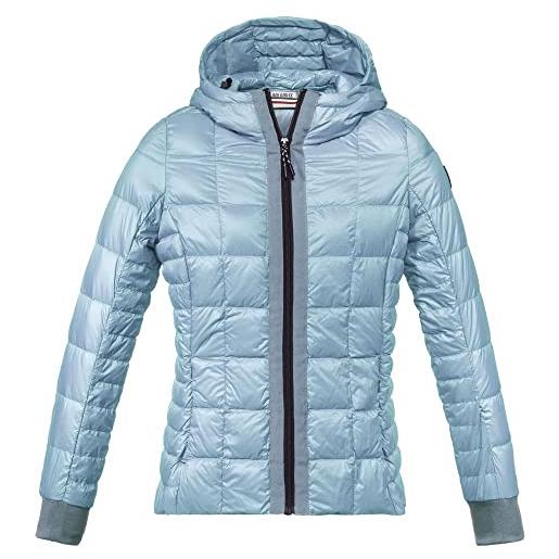 Dolomite chaqueta con capucha ws corvara light giacca, teal blue, xxl donna
