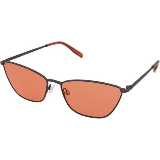 Hawkers fresh gun metal orange | occhiali da sole graduati o non graduati | prova online | metallo | cat eye | rutenio | adrialenti
