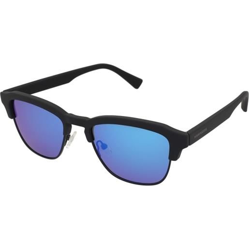 Hawkers new classic clear blue | occhiali da sole graduati o non graduati | prova online | unisex | plastica | browline | nero | adrialenti