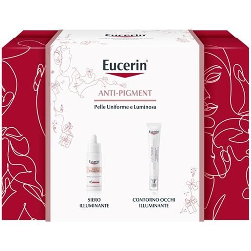 Eucerin cofanetto anti-pigment - siero anti macchie + contorno occhi illuminante