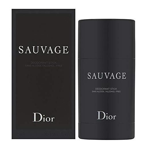Dior christian Dior sauvage per uomini deodorante stick, 75 g (2.6 ounce)