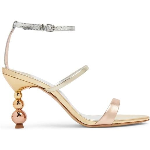 Sophia Webster sandali rosalind pearl 85mm - toni neutri