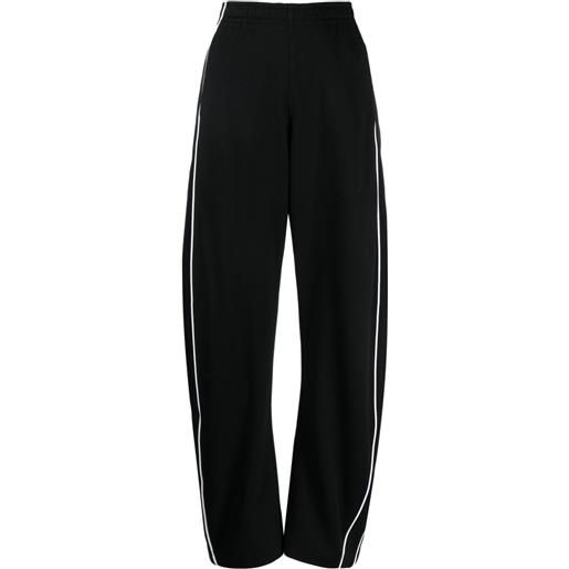 JNBY pantaloni sportivi con banda laterale - nero