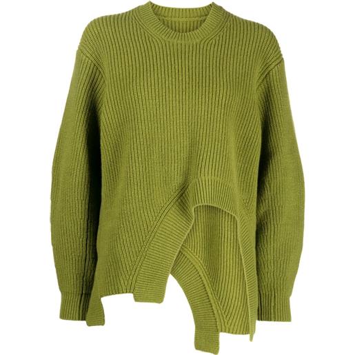 JNBY maglione asimmetrico - verde