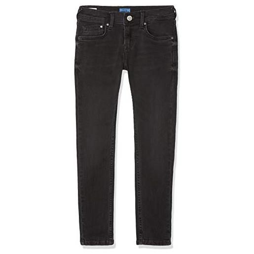 Pepe Jeans finly, jeans bambini e ragazzi, nero (denim-xm4), 4 anni