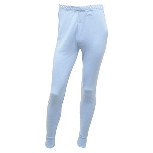 Regatta intimo termico pantaloni thermal long johns base layer, uomo, blue, m