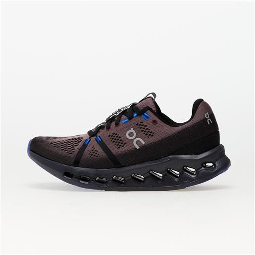 On w cloudsurfer black/ cobalt