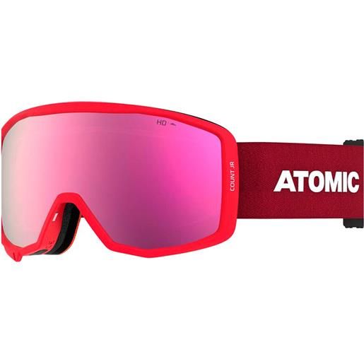 Atomic count hd rs ski goggles junior rosso pink / cooper hd/cat2-3