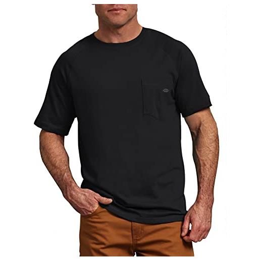 Dickies classic t-shirt with short sleeves, t-shirt uomo, nero (black), l