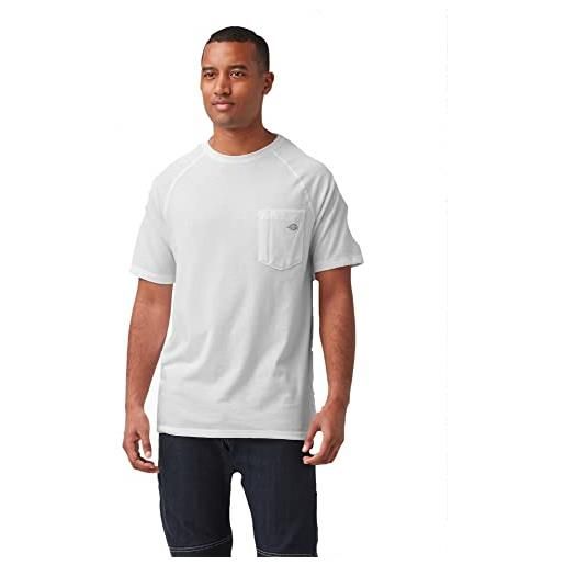 Dickies classic t-shirt with short sleeves, t-shirt uomo, bianco (white), xl