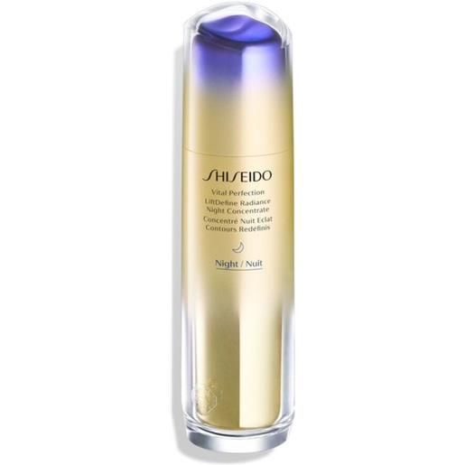 Shiseido lift. Define radiance night concentrate - siero notte rassodante 80 ml