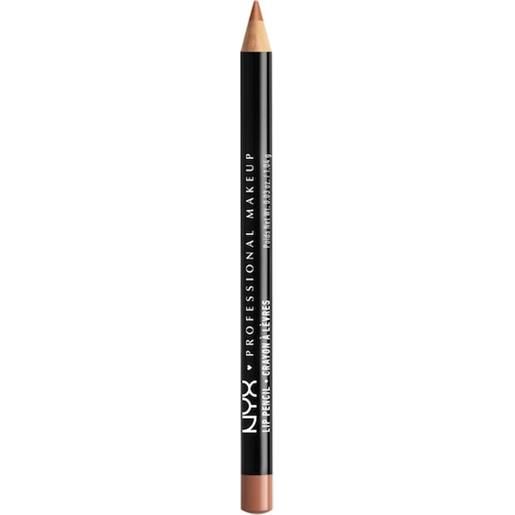 NYX Professional Makeup trucco delle labbra contour pencil slim lip pencil soft brown