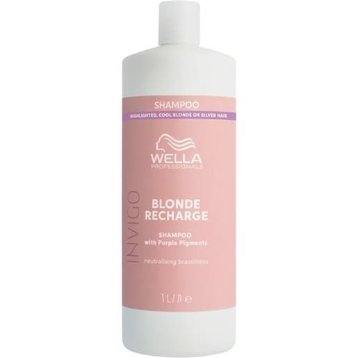 Wella daily care color recharge blond recharge. Color refreshing shampoo cool blonde