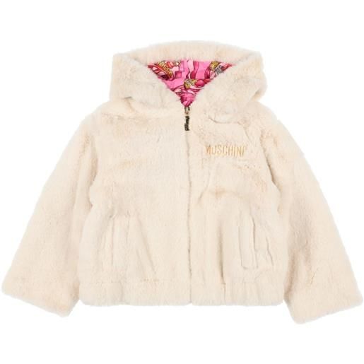MOSCHINO KID - teddy coat