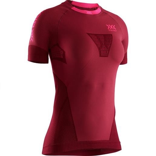 X-bionic regulator short sleeve t-shirt rosso m donna