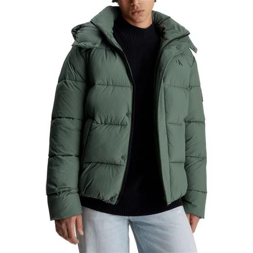 CALVIN KLEIN JEANS essentials logo jacket piumino uomo