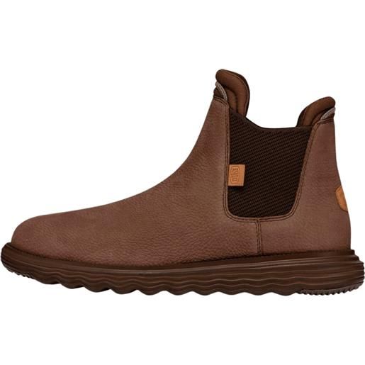 HEYDUDE bronson boot craft leather scarpa tempo libero uomo