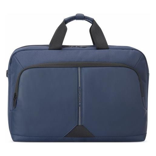 Roncato clayton briefcase scomparto per laptop da 44 cm blu