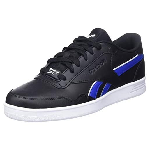 Reebok royal techque t, scarpe da tennis uomo, core black vector blue ftwr white, 42 eu