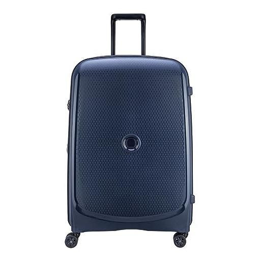 DELSEY PARIS - belmont plus -bagaglio a mano grande rigida espandibile - 76 x 52 x 34 cm - 110 litri - xl - blu