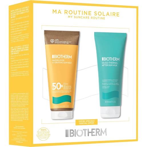 Biotherm ma routine solaire waterlover kit spf50+