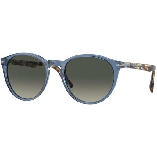 Persol occhiali da sole Persol po3152s 120271 blu navy trasparente