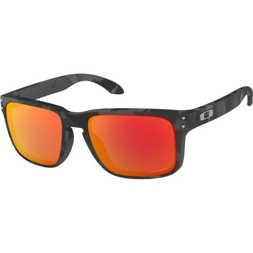Oakley occhiali da sole Oakley oo9102 holbrook 9102e9 black camo