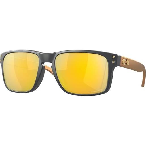 Oakley occhiali da sole Oakley oo9102 holbrook 9102w4 carbonio opaco