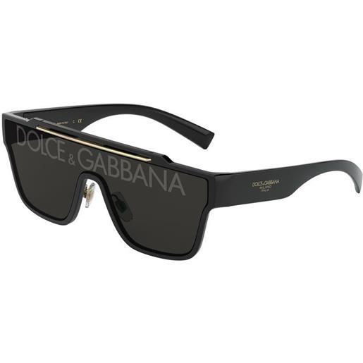 Dolce & Gabbana occhiali da sole Dolce & Gabbana dg6125 501/m nero